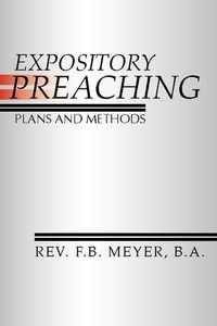 Produktbild: Expository Preaching: Plans and Methods
