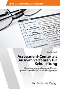 Produktbild: Assessment-Center als Auswahlverfahren f&uuml;r Schulleitung