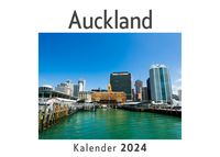 Produktbild: Auckland (Wandkalender 2024, Kalender DIN A4 quer, Monatskalender im Querformat mit Kalendarium, Das perfekte Geschenk)