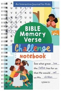 Produktbild: Bible Memory Verse Challenge Notebook: An Interactive Journal for Kids