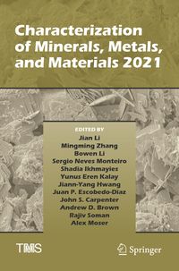 Produktbild: Characterization of Minerals, Metals, and Materials 2021