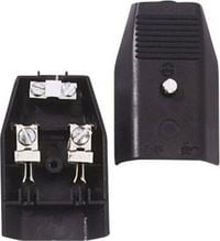 Produktbild: Bachmann 900.004 Eurokupplung Kunststoff 230 V Schwarz IP20
