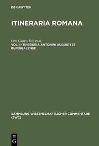 Produktbild: Itineraria Antonini Augusti et Burdigalense