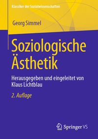Produktbild: Soziologische Ästhetik