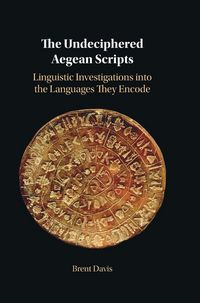 Produktbild: The Undeciphered Aegean Scripts