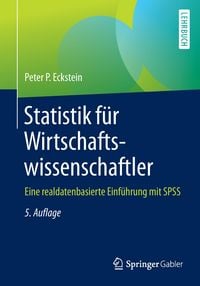 Produktbild: Statistik f&uuml;r Wirtschaftswissenschaftler