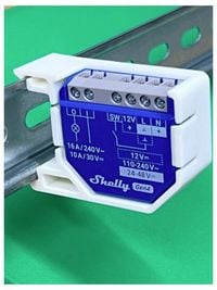 Produktbild: SOIXX 90&deg; 35MM Shelly Hutschienenmodul