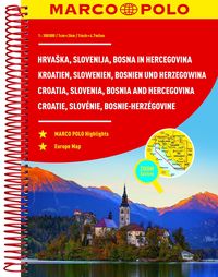Bild vom Artikel MARCO POLO Reiseatlas Kroatien, Slowenien, Bosnien und Herzegowina 1:300.000 vom Autor Marco Polo