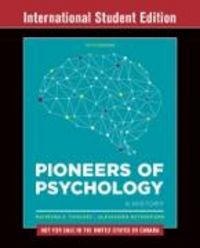 Produktbild: Fancher, R: Pioneers of Psychology
