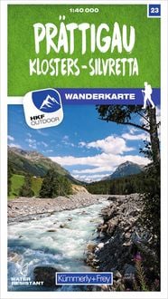 Produktbild: K&uuml;mmerly+Frey Wanderkarte 23 Pr&auml;ttigau 1:40.000