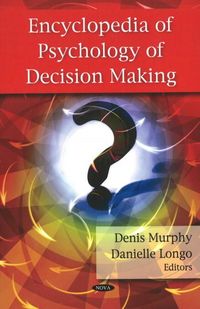 Produktbild: Encyclopedia of Psychology of Decision Making