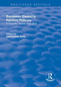 Produktbild: European Disability Pension Policies