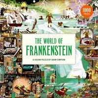 Produktbild: The World of Frankenstein - Puzzle 1000 Teile