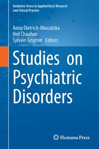 Produktbild: Studies on Psychiatric Disorders