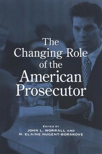 Produktbild: The Changing Role of the American Prosecutor