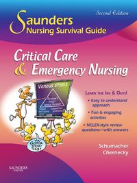 Produktbild: Saunders Nursing Survival Guide: Critical Care & Emergency Nursing
