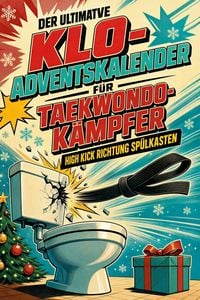 Produktbild: Der ultimative Klo-Adventskalender f&uuml;r Taekwondo-K&auml;mpfer
