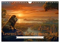 Produktbild: Lesezeichen f&uuml;r das ganze Jahr - 12 Monate mit inspirierender Weltliteratur (Wandkalender 2026 DIN A4 quer), CALVENDO Monatskalender