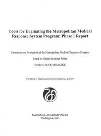 Produktbild: Tools for Evaluating the Metropolitan Medical Response System Program