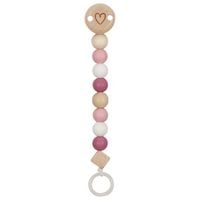 Produktbild: Schnullerkette Herz, pink