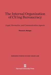 Produktbild: The Internal Organization of Ch'ing Bureaucracy