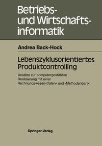Produktbild: Lebenszyklusorientiertes Produktcontrolling