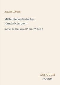 Produktbild: Mittelniederdeutsches Handw&ouml;rterbuch