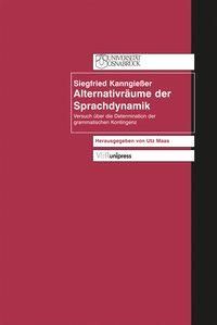 Produktbild: Alternativr&auml;ume der Sprachdynamik