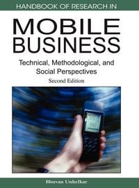 Produktbild: Handbook of Research in Mobile Business, Second Edition