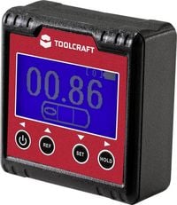 Produktbild: TOOLCRAFT TO-6547356 Digitale Wasserwaage mit Magnet 70mm