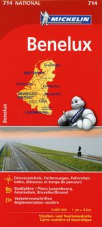 Bild vom Artikel Michelin Nationalkarte Benelux 1:400 000 vom Autor 