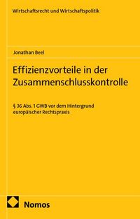 Produktbild: Effizienzvorteile in der Zusammenschlusskontrolle