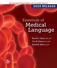 Produktbild: Essentials of Medical Language: 2024 Release ISE