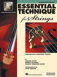 Produktbild: Essential Technique for Strings with Eei - Double Bass (Book/Online Audio)