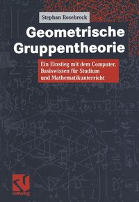 Bild vom Artikel Geometrische Gruppentheorie vom Autor Stephan Rosebrock