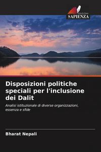 Produktbild: Disposizioni politiche speciali per l'inclusione dei Dalit