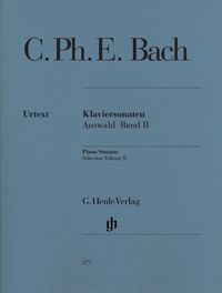 Bild vom Artikel Bach, Carl Philipp Emanuel - Klaviersonaten, Auswahl, Band II vom Autor Carl Philipp Emanuel Bach