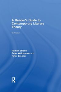 Produktbild: A Reader's Guide to Contemporary Literary Theory
