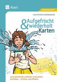 Produktbild: Aufgefrischt-und-wiederholt-Karten Deutsch 5-6