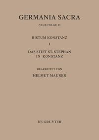 Produktbild: Die Bist&uuml;mer der Kirchenprovinz Mainz. Das Bistum Konstanz I. Das Stift St. Stephan in Konstanz