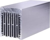 Produktbild: Fischer Elektronik 10015838 LA 6 150 AL Profilk&uuml;hlk&ouml;rper 0.3 K/W (L x B x H) 150 x 75 x 62mm