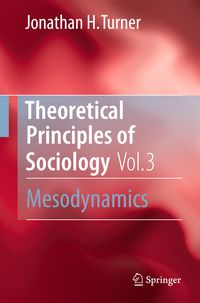 Produktbild: Theoretical Principles of Sociology, Volume 3