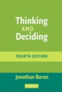 Produktbild: Thinking and Deciding