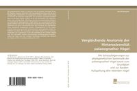 Produktbild: Vergleichende Anatomie der Hinterextremit&auml;t palaeognather V&ouml;gel