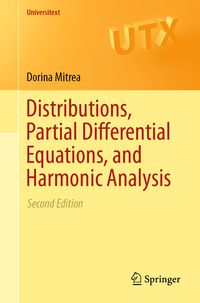 Produktbild: Distributions, Partial Differential Equations, and Harmonic Analysis