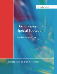 Produktbild: Doing Research in Special Education
