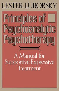 Produktbild: Principles of Psychoanalytic Psychotherapy