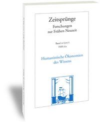 Produktbild: Humanistische &Ouml;konomien des Wissens