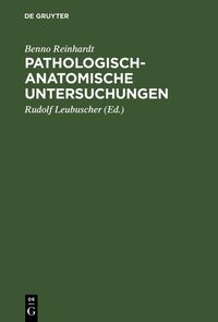 Produktbild: Pathologisch-anatomische Untersuchungen