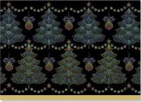 Produktbild: Iridescent Trees Small Boxed Holiday Cards